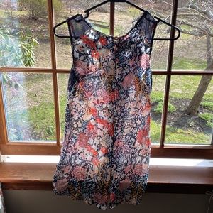 Multicolored dress up tank